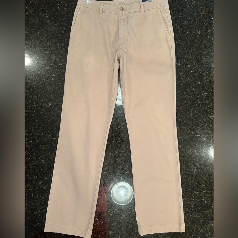 Vineyard Vines Men’s Slim Fit Breaker Pant 32 x 32 - Khaki